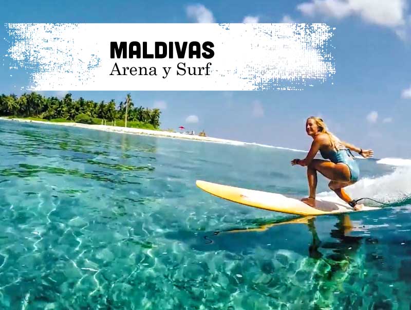 Tripando - Surfea en Las Maldivas