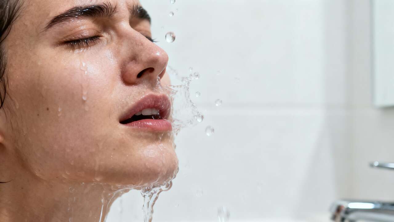 Calmar una crisis de ansiedad: la técnica del agua helada en la cara para estimular tu nervio vago