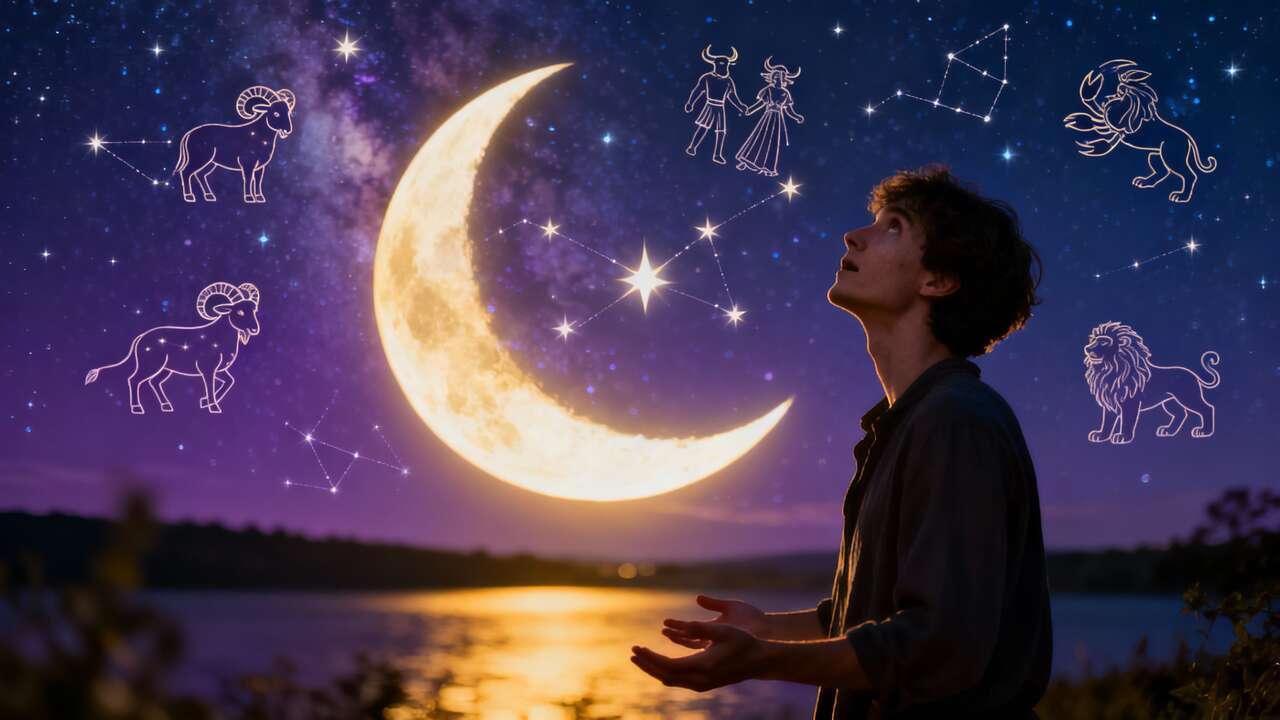 Las estrellas dan consejos para transformar la vida de cinco signos durante la luna creciente